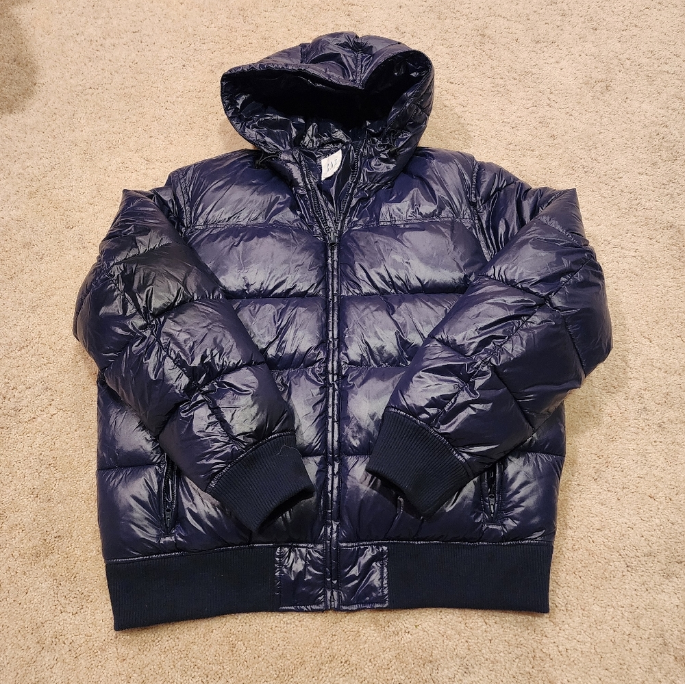 Gap Navy Blue Puffer Jacket. Men's XL.